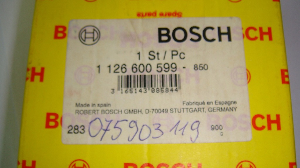 фото №3, Шків генератора 075903119 bosch