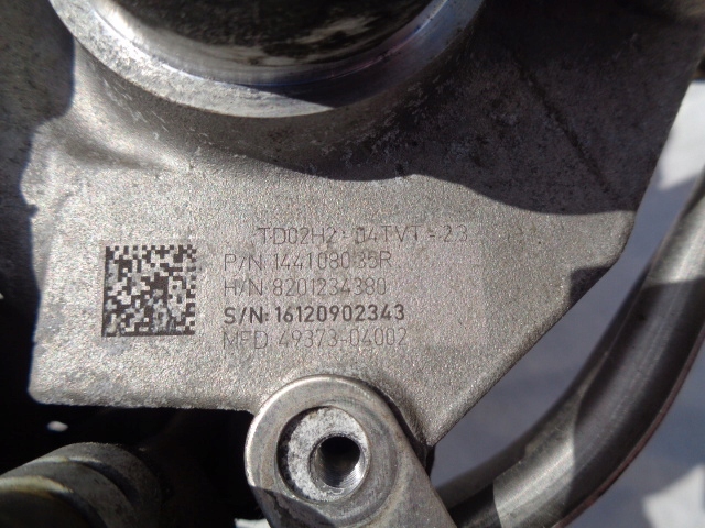 фото №4, Captur clio iv lift 0.9 tce турбіна 144108035r