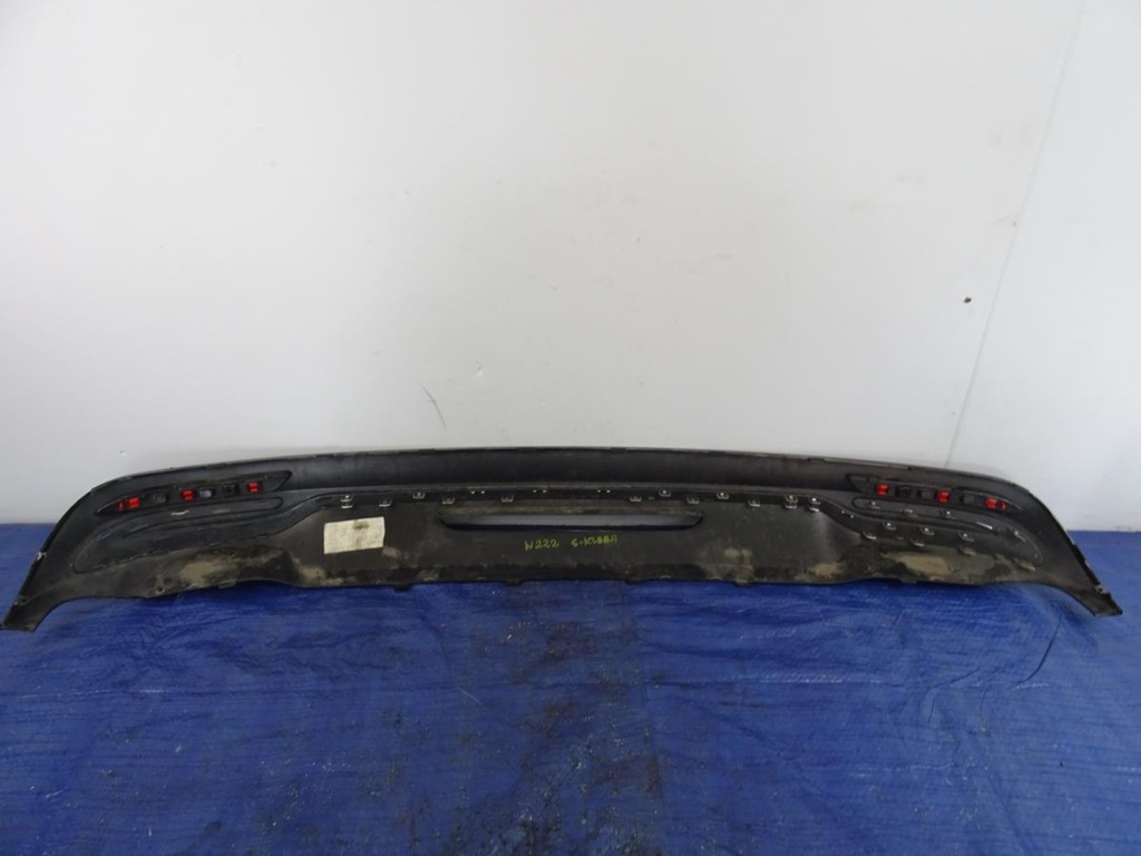 фото №4, Накладка бампера задняя mercedes w222 s-klasa amg