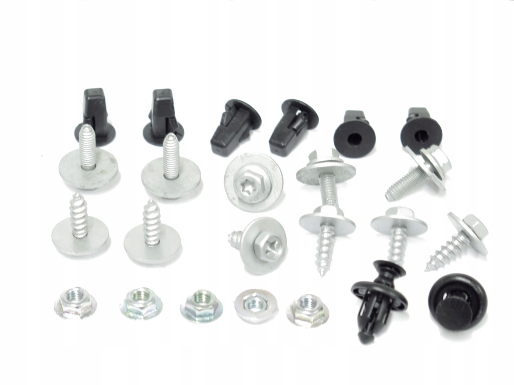 фото №1, Набор крепление клипсы защита двигателя универсальный