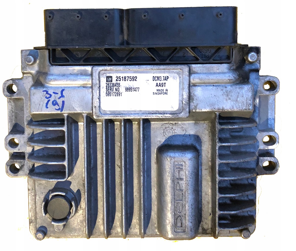 фото №1, Ecu chevrolet captiva 2.2 25187592 aa9t