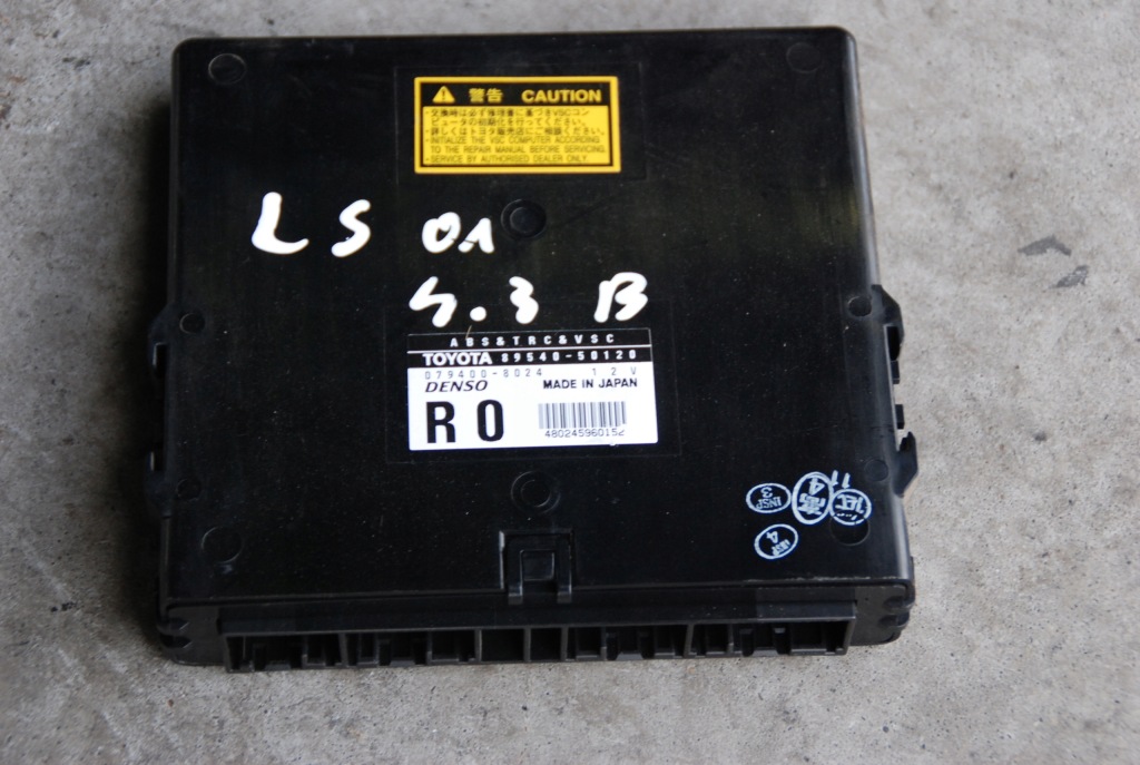 фото №1, Модуль блок керування abs lexus ls430 ls 430 89540-50120