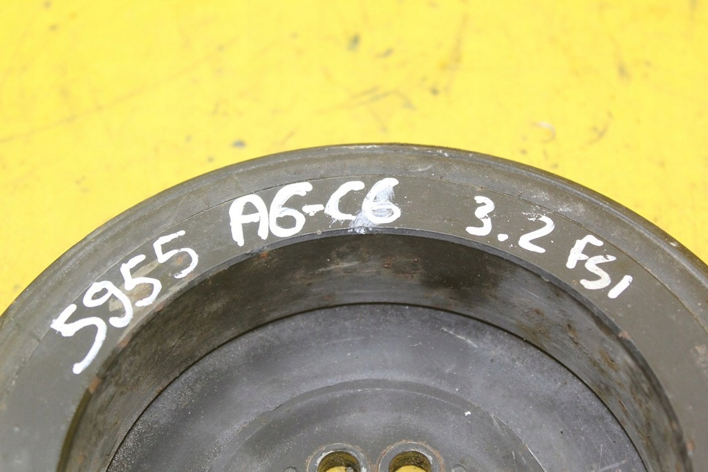 фото №7, Шкив коленчатого вала a6 c6 3.2fsi 06e105251c