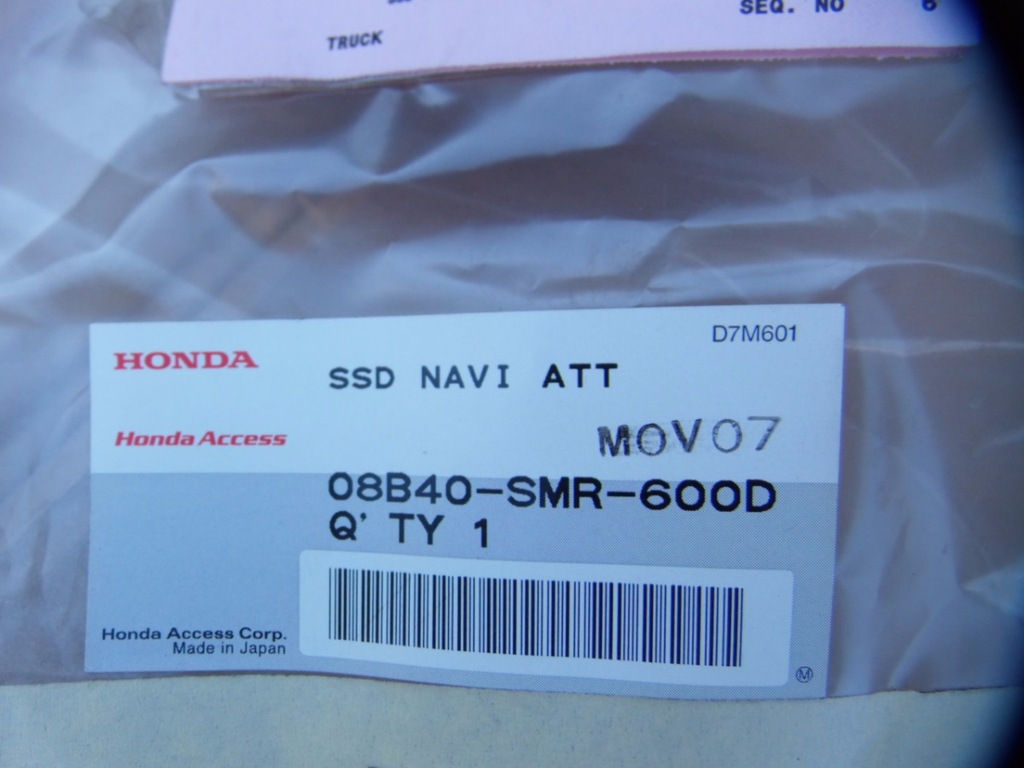 фото №6, Załącznik навигация honda civic 2009