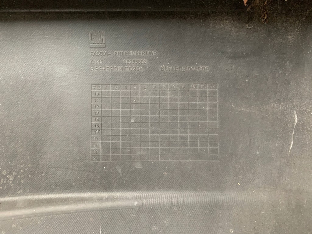 фото №7, Opel antara 12-16 спойлер накладка бампера перед