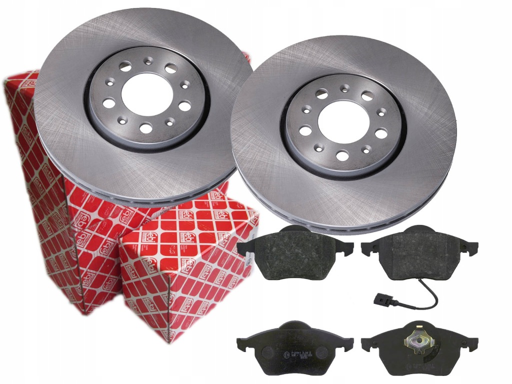 фото №1, Тормозные диски тормозные колодки febi перед seat leon toledo ii