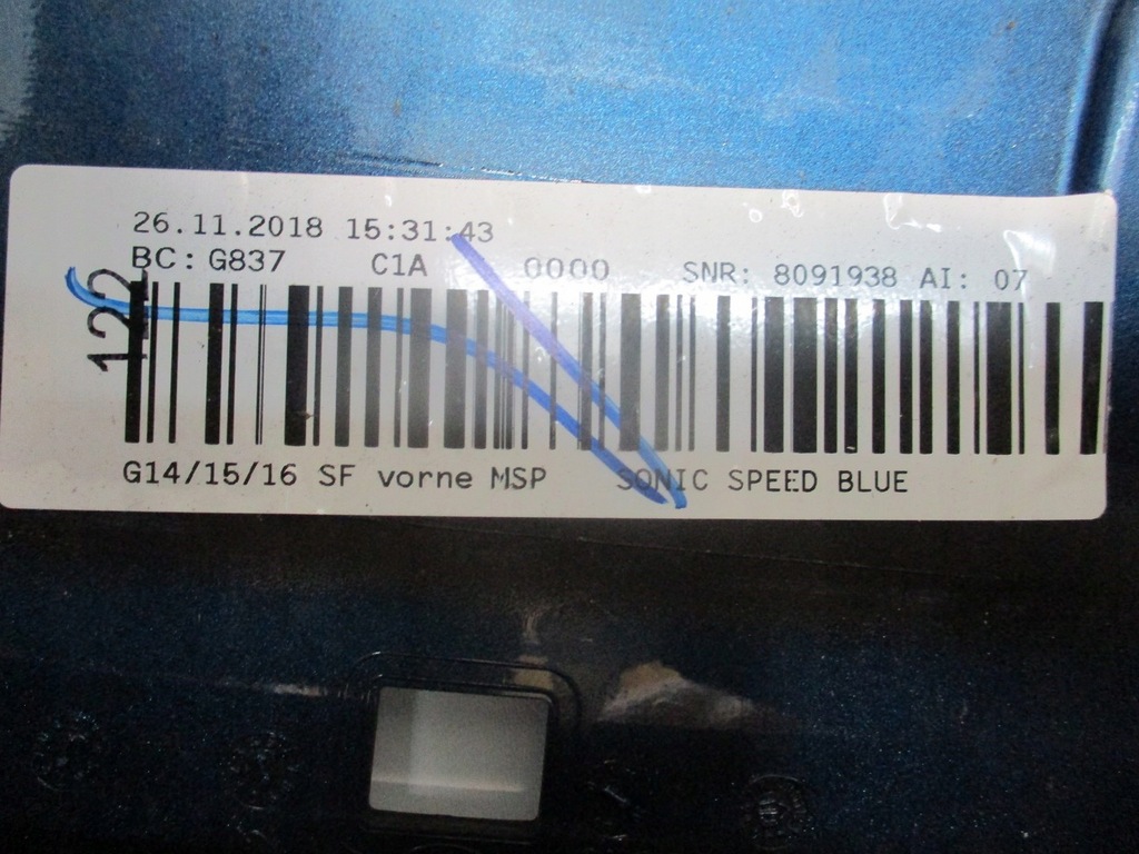 фото №9, Бампер bmw 8 g14 g15 g16 6x pdc pod радар usa