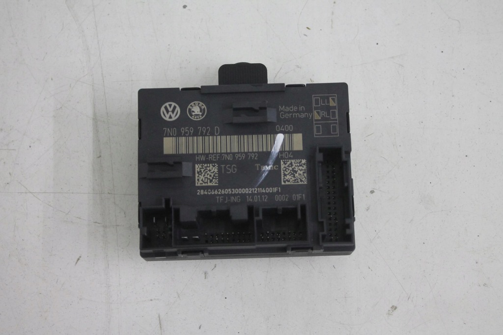 фото №1, Модуль блок управления дверь 7n0959792d vw sharan 7n