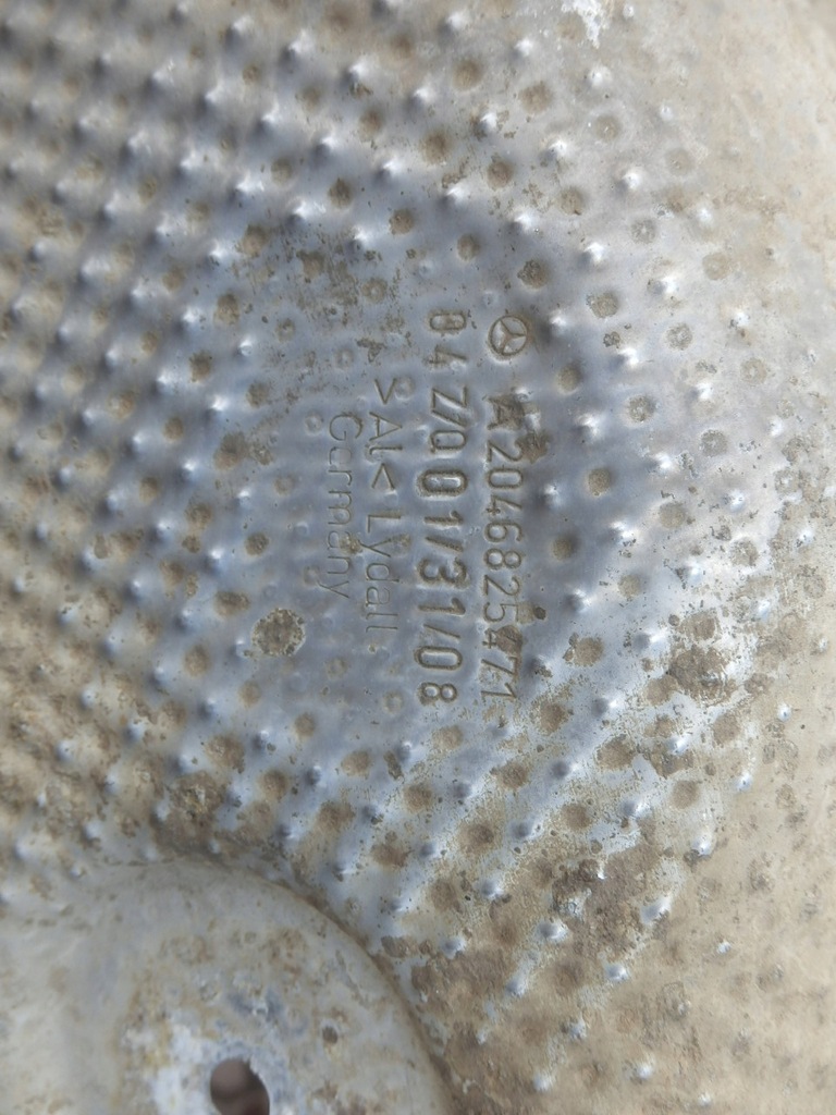 фото №4, Mercedes glk x204 лист защита тепловая