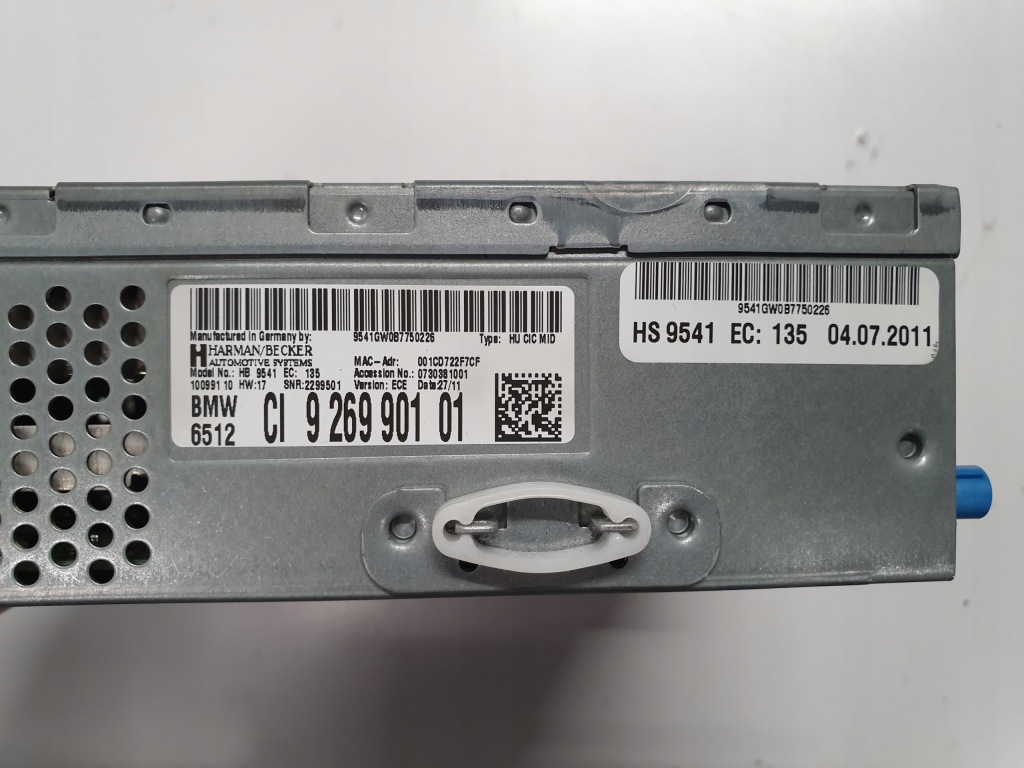 фото №4, Bmw 5 f10 f11 радио навигация gps 9269901