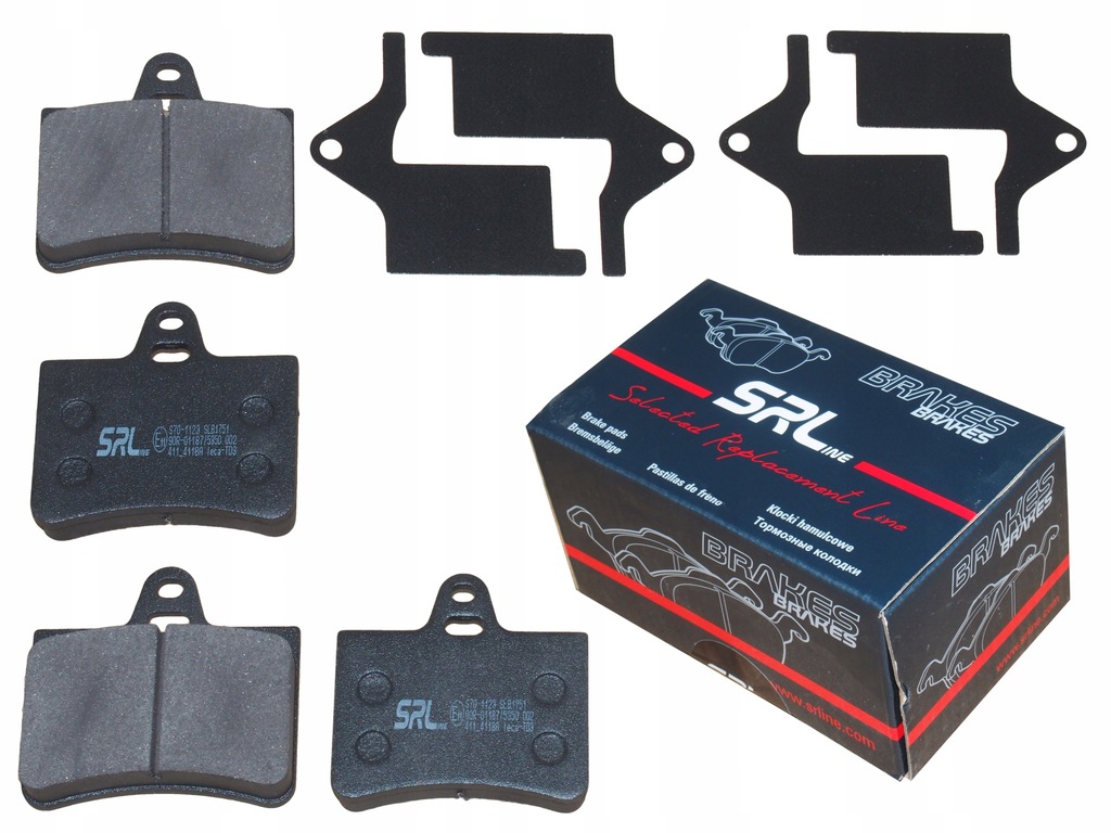 фото №1, Тормозные колодки тормозные задняя citroen c5 01-