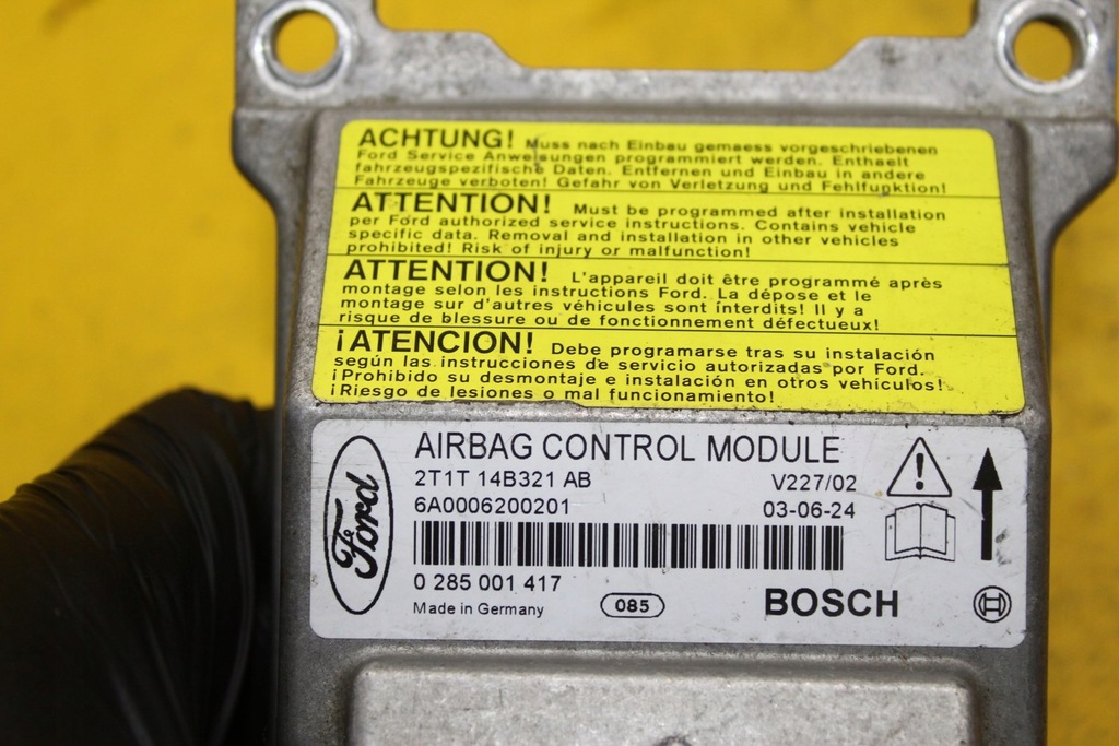 фото №5, Датчик подушка безопасности transit connect 2t1t-14b321ab