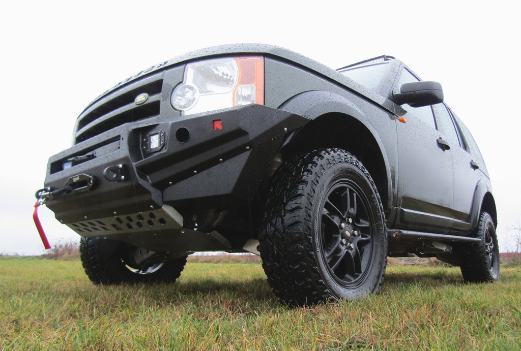 фото №7, Land rover discovery 3 i 4 бампер стальной перед p