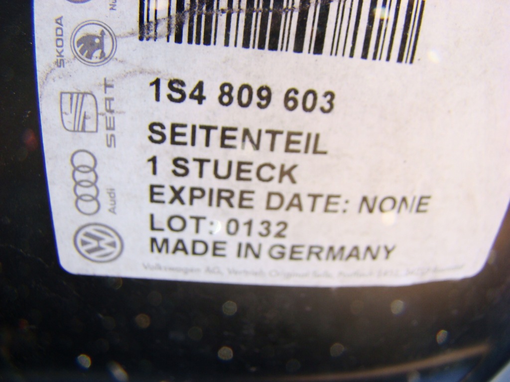 фото №8, Vw up рама порог обшивка левая nowe org.