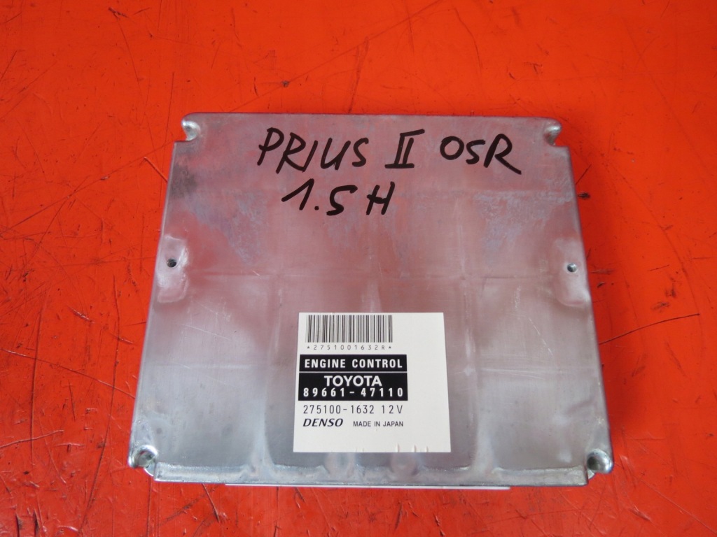 фото №1, Toyota prius ii w20 1.5 бортовой компьютер блок управления двигателя