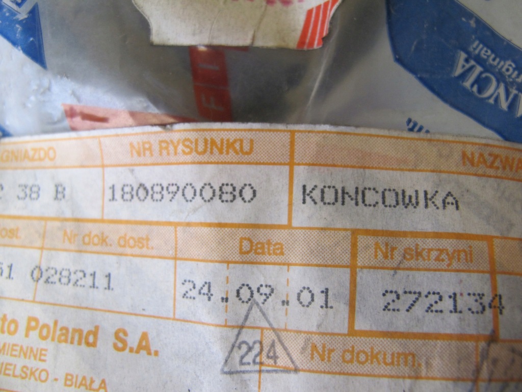 фото №8, Накладка заглушка бампера лівий задня fiat ducato