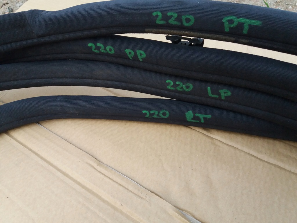 фото №5, Прокладка кузовная перед задняя l/r mercedes w220