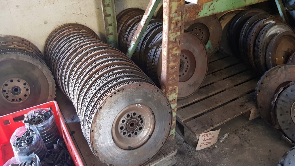 фото №1, Колесо маховик зчеплення scania r hpi