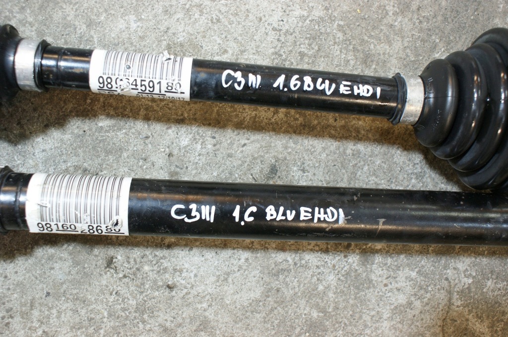 фото №5, Citroen c3 iii привідний вал ліва bluehdi 9806459180