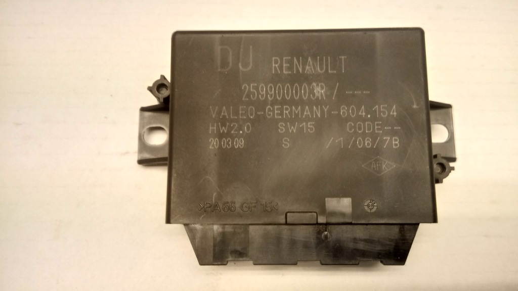 фото №1, Renault grand scenic 3 iii модуль блок управления pdc