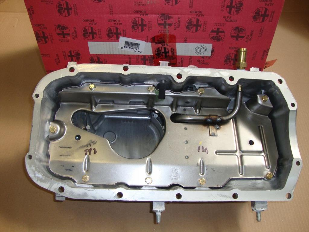 фото №3, Fiat stilo bravo ii 2 1,9 16v поддон масляная oem