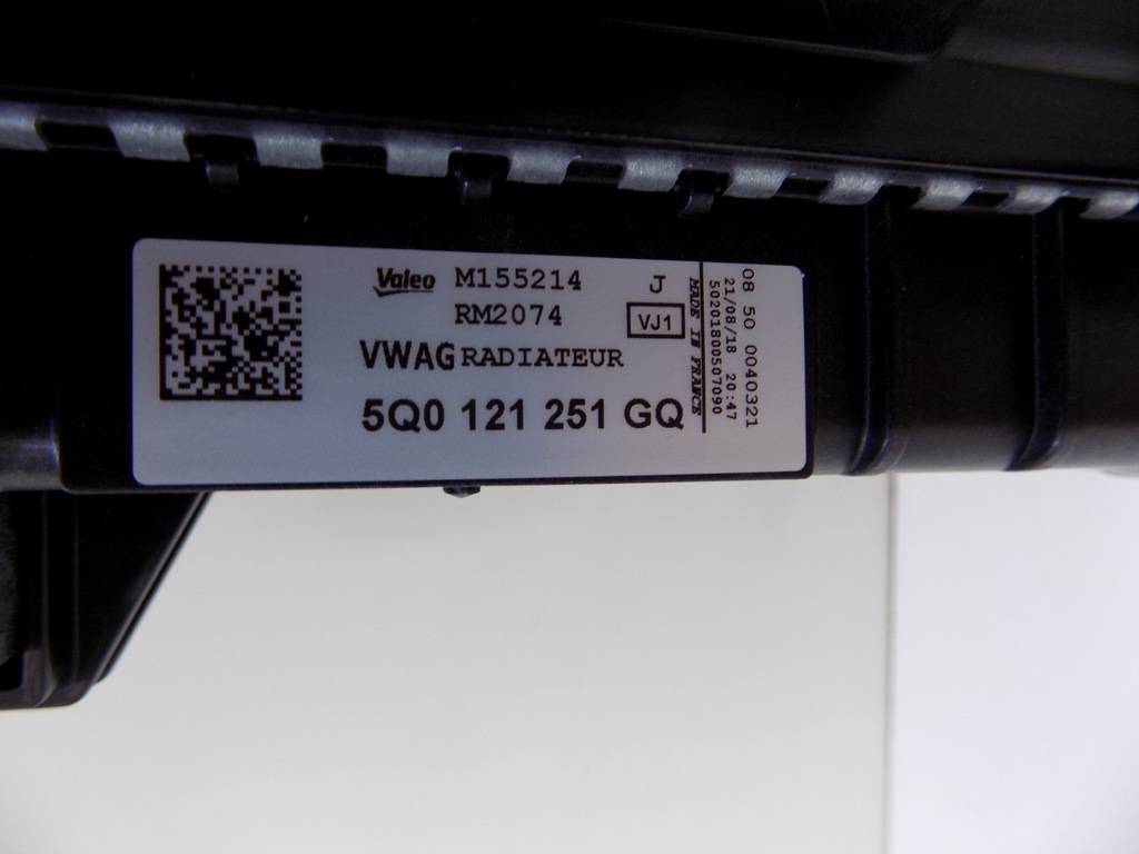 фото №8, Комплект радиатор вентилятор vw tiguan t-roc 1.4tsi