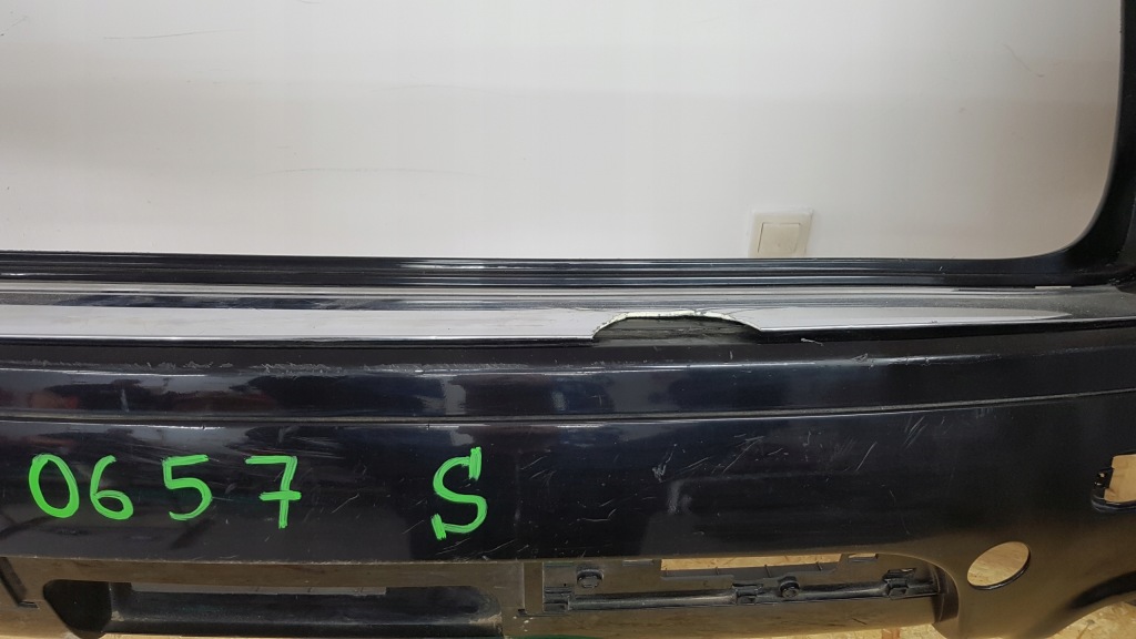 фото №5, Vw touareg r-line r50 бампер задняя 0657