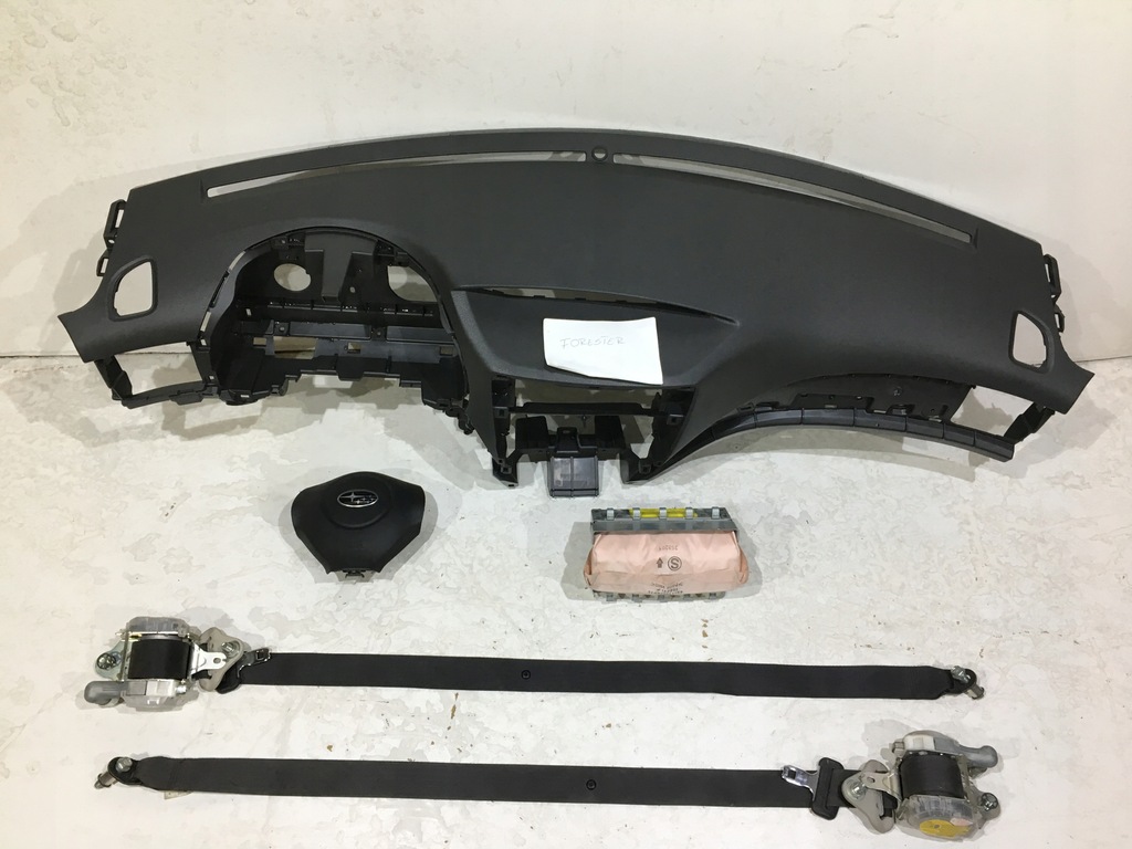 фото №1, Subaru forester iii sh приборная панель консоль подушка безопасности ремни