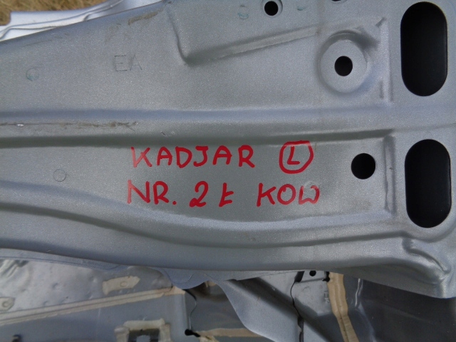 фото №2, Kadjar лонжерон четверть левая длинная блок двигателя