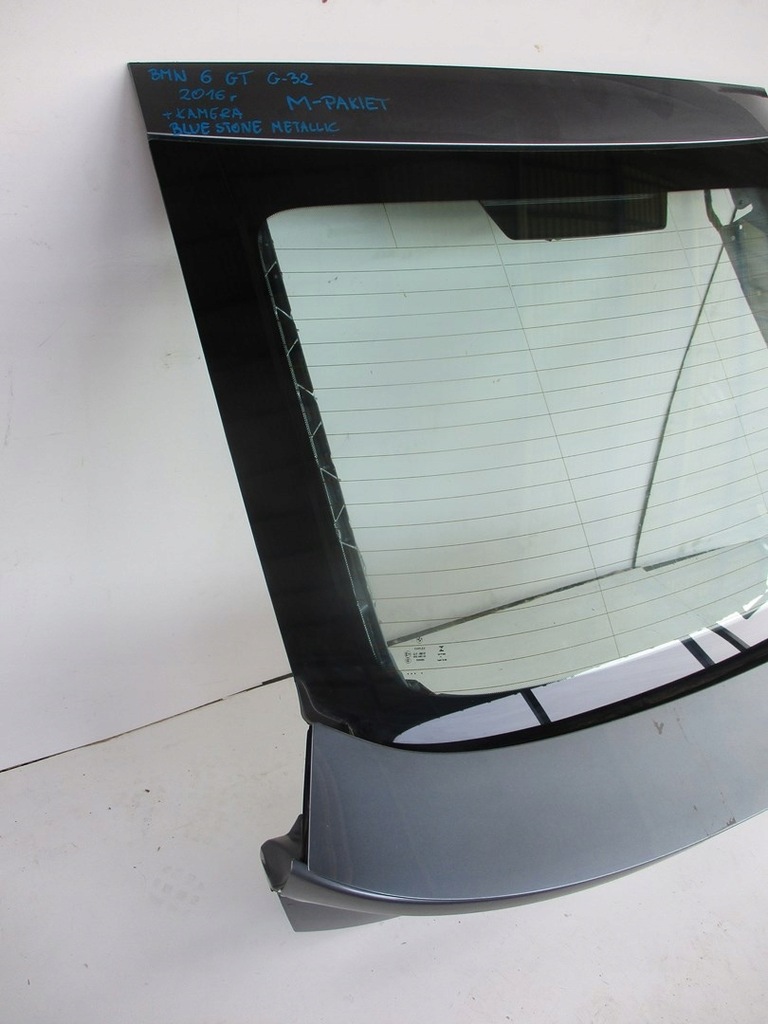 фото №8, Кришка багажника задня bmw 6 g32 gt 16r bez камери m-pakiet