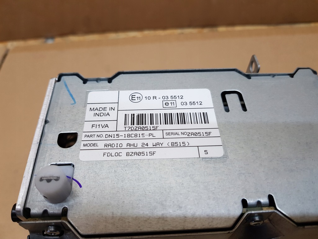 фото №2, Ford ecosport радіо ahu 24 dn15-18c815-pl