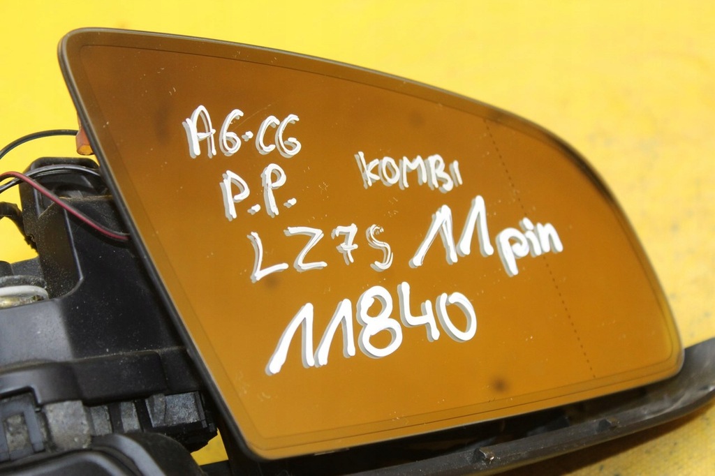 фото №6, Основание зеркало зеркало правый перед a6 c6 11pin lz7s