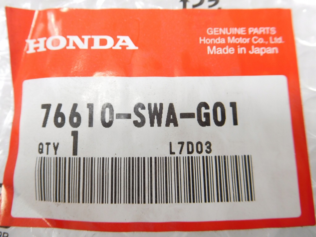 фото №8, Honda оригинальный номер 76610-swa-g01