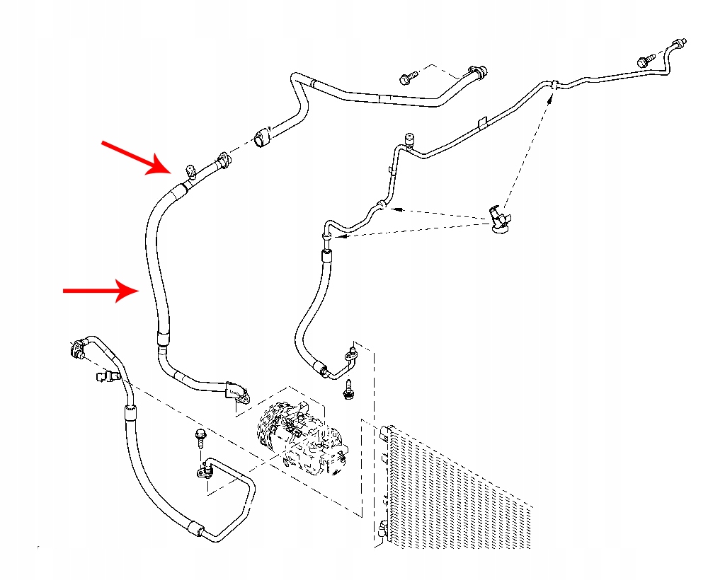 фото №5, Шланг кондиционера renault master iii 2.3 dci оригинальный номер