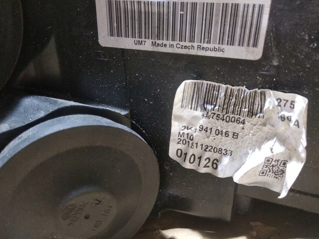 фото №7, Vw caddy 2k 15- лампа правая передняя перед