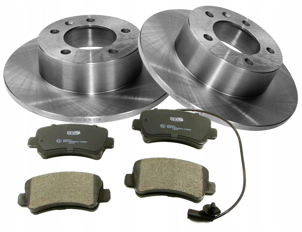 фото №1, Тормозные диски x2 тормозные колодки задняя opel movano b master iii