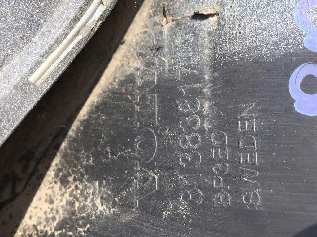 фото №13, Спойлер дифузор накладка volvo xc90 r design перед