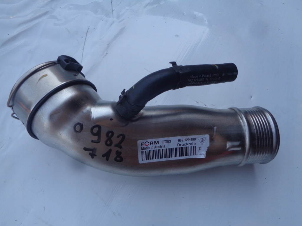 фото №1, Труба интеркулер cayman 982 718 2.0t 982129499