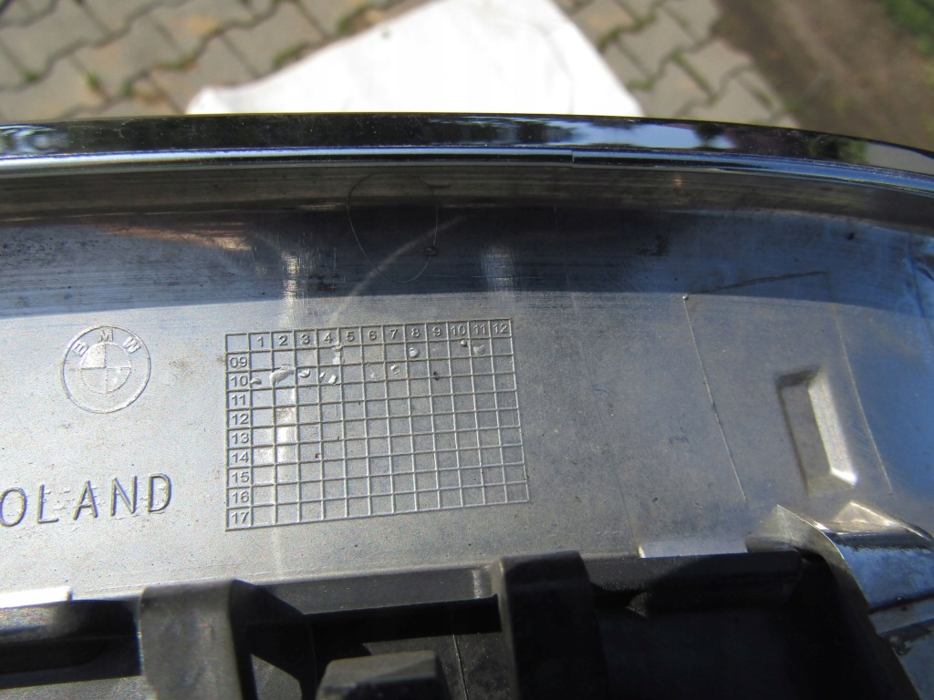 Решётка радиатора решётка радиатора левая bmw 5 f10 f11 10-13 хром org в Украине