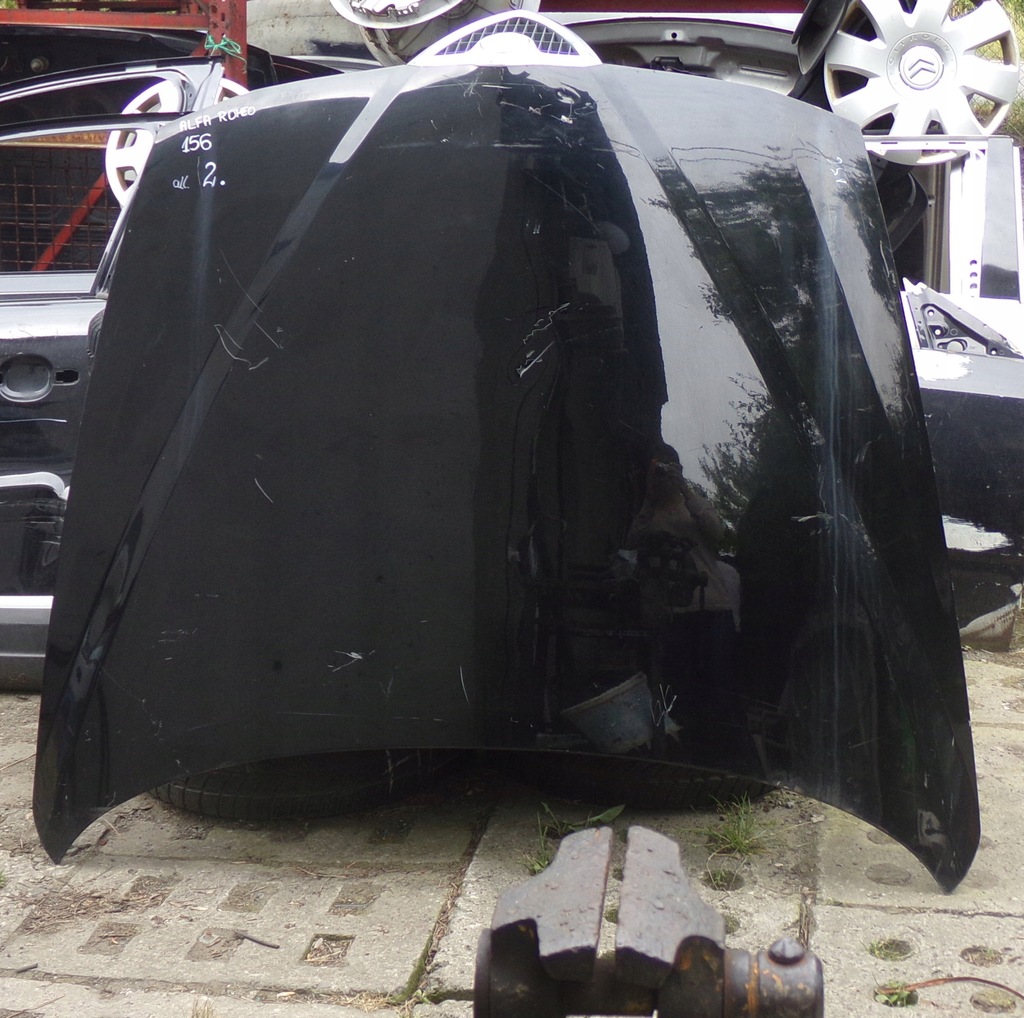 фото №1, Alfa romeo 156 капот крышка двигателя