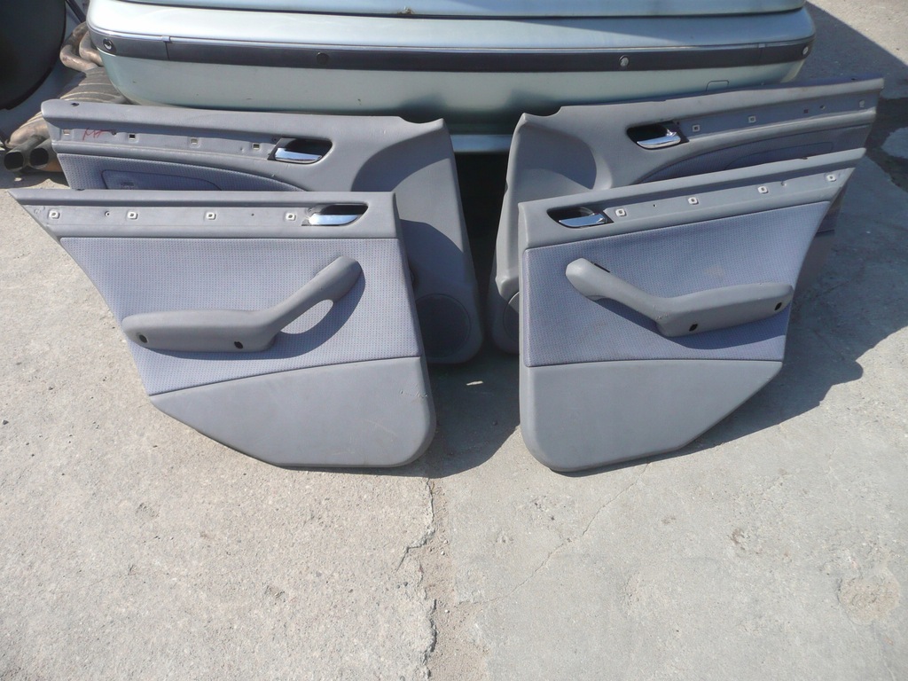 фото №7, Bmw e46 sedan обшивки сиденья сиденье складной серые