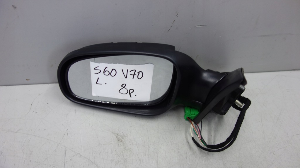 фото №1, Volvo v70 s60 зеркало наружное левая 8pin