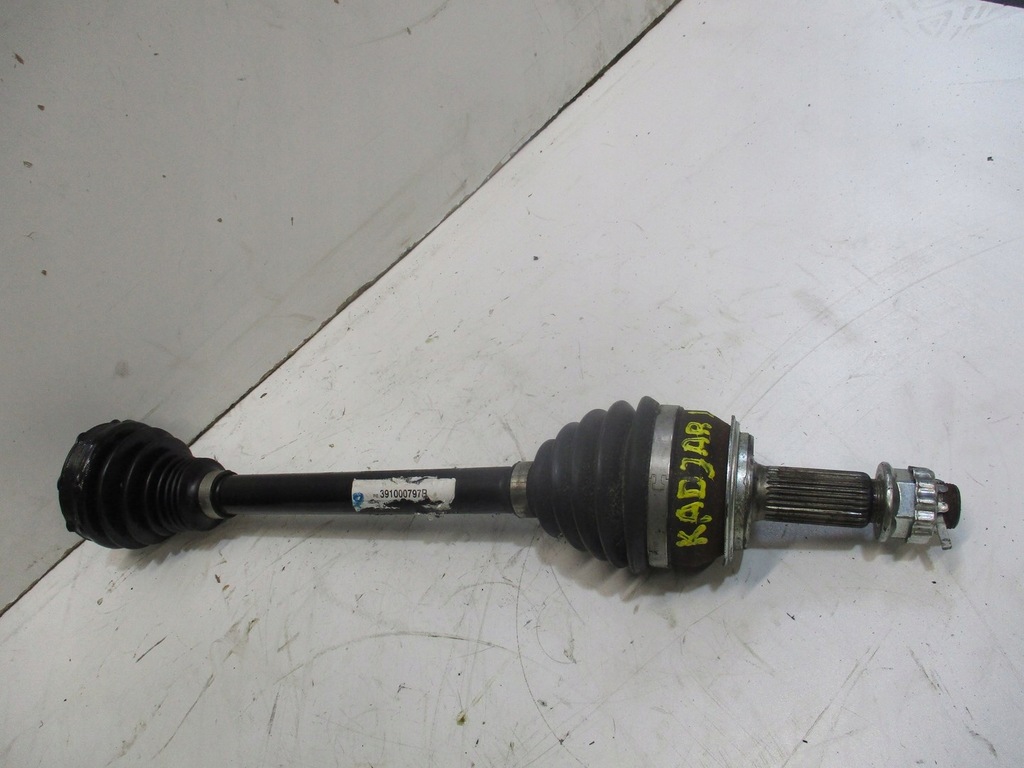 фото №1, Привідний вал права renault kadjar 1,6dci 391000797r