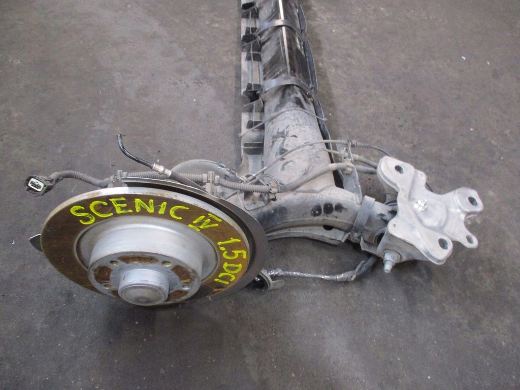 фото №4, Oś задня підвіска renault scenic 4 1,5dci