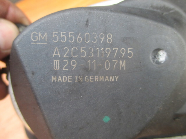 Купити Opel astra h zafira b chevrolet 1.6 16v z16xer дросельна заслінка 55560398