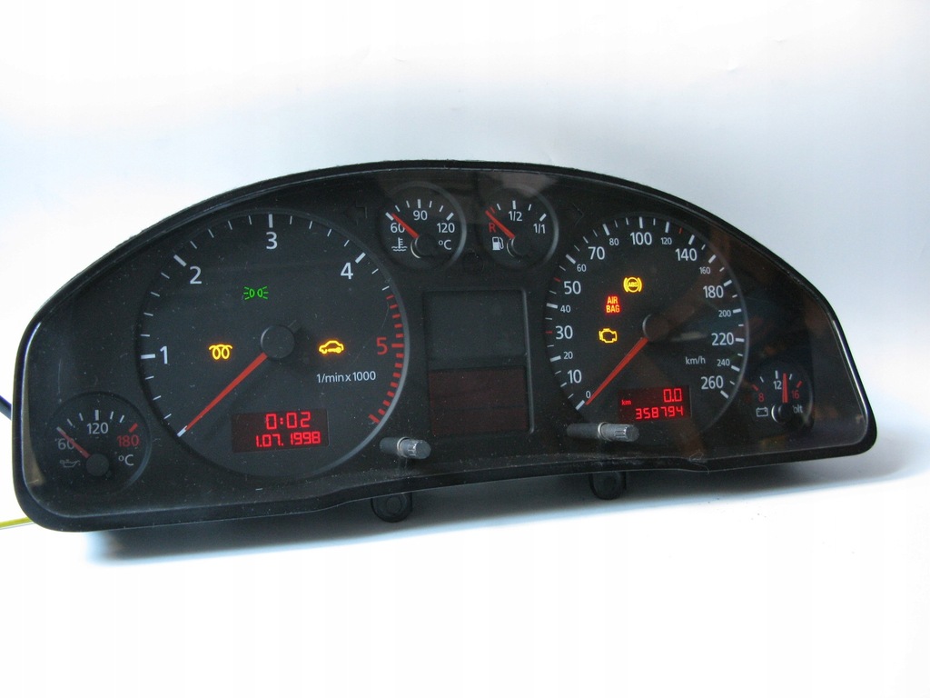 фото №11, Лічильник audi a6 c5 tdi 99r- jaeger 4b0920900c