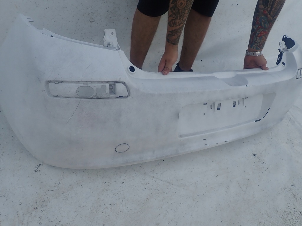 фото №3, Renault clio iii 05-09 hb бампер задня задній