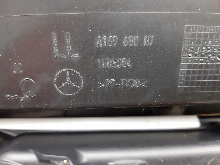 фото №6, Консоль панель приладів панель приладів mercedes a169 оригінал