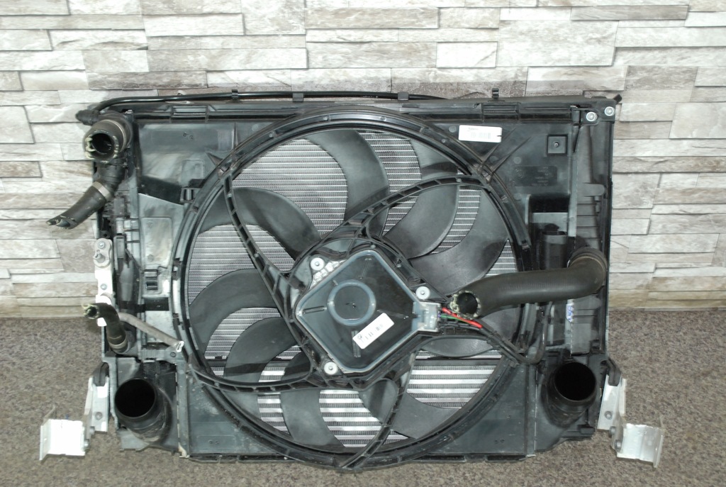 фото №4, Bmw 3 f34 325d lci 224km радиатор вентилятор 25