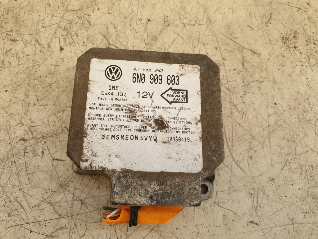 фото №1, Модуль датчик air bag seat toledo 98r 6n0909603